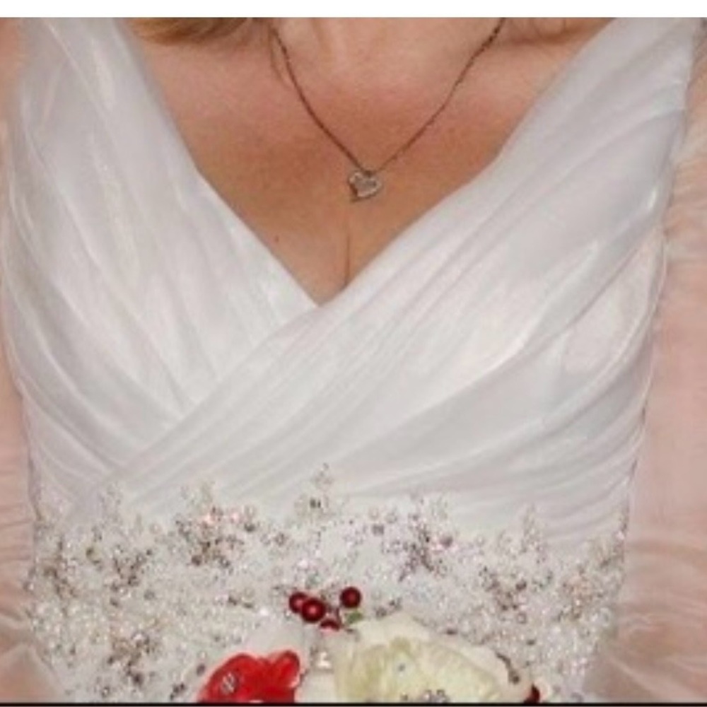 Elegant White Embellished CALLISTA Wedding Dress